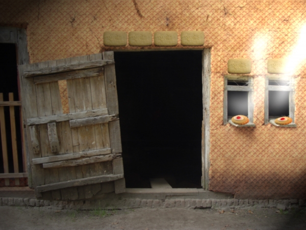 Creation of witch hut: Step 8